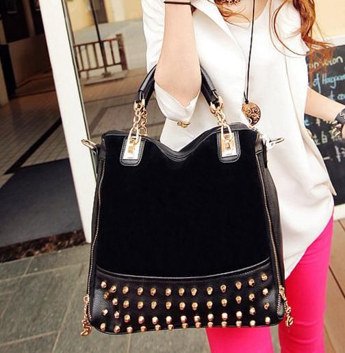 Bolsa Importada Couro Ecologico Frete Gratis Linda