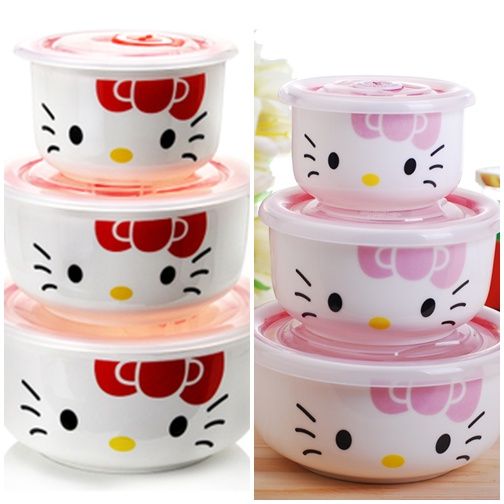 Potes Ceramica Hello Kitty Importados Muito Lindo E Fofo!