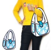 Bolsa 3d Cartoon Importada Febre Nos Eua Frete Gratis