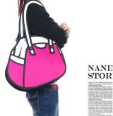 Bolsa 3d Cartoon Importada Febre Nos Eua Frete Gratis
