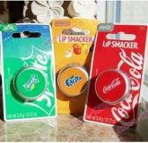 Novidade Lip Da Coca Fanta e Sprite Em Forma De Tampinha